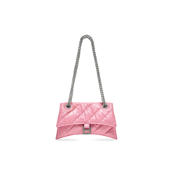 WOMEN'S CRUSH SMALL CHAIN BAG QUILTED IN PINK