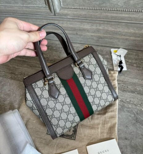 Ophidia GG medium tote bag photo review